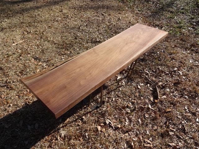Live Edge Black Walnut Solid Hardwood Wood Slab Natural Desk Top, Work Station Top, DIY Large Shelf, Coffee Table, Foyer Table
