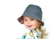 Girls Reversible Guajira Fedora Hat - Made to Order