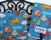 Diaper Clutch and Changing Pad/Busy Bag - airplane, bus, international, travel