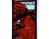 Sidewalkers silk screen print Seattle Washington WA