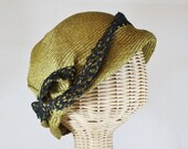 Rose Goes to Dinner Cloche in Antique Gold