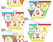 Circus or Carnival Banner Kit - 6 Different Banners Il_170x135