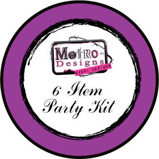 6 Item Party Kit - Buyers Choice Il_570xn