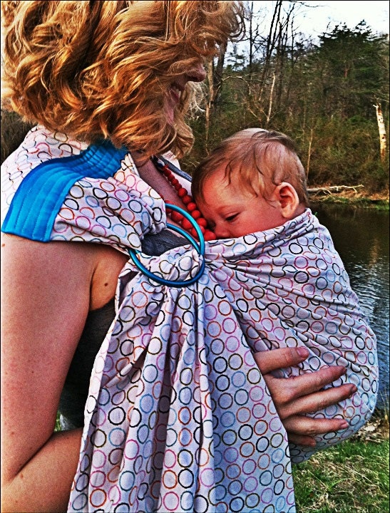 No Fuss No Muss Ring Sling - Circles