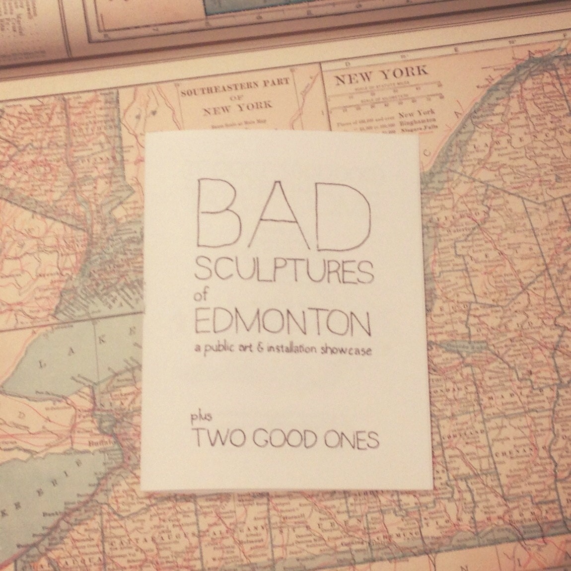 BAD SCULPTURES of EDMONTON zine