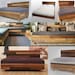 Reclaimed barnwood industrial bedframe