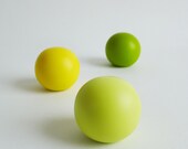 Globe Ornaments / Citrus / Colour Drop / Colour Pop / Lime Lemon /  Wedding Decor
