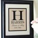 New- Cotton Anniversary Gift, Name and Est. Date, Gift for Anniversaries, Weddings, Engagements, Showers, Announcement
