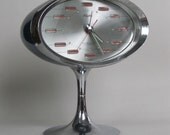 Rhythm two 2 jewels alarm clock, stunning space age alarm clock