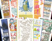 PICK ANY 10 Dead Feminists oversized postcards