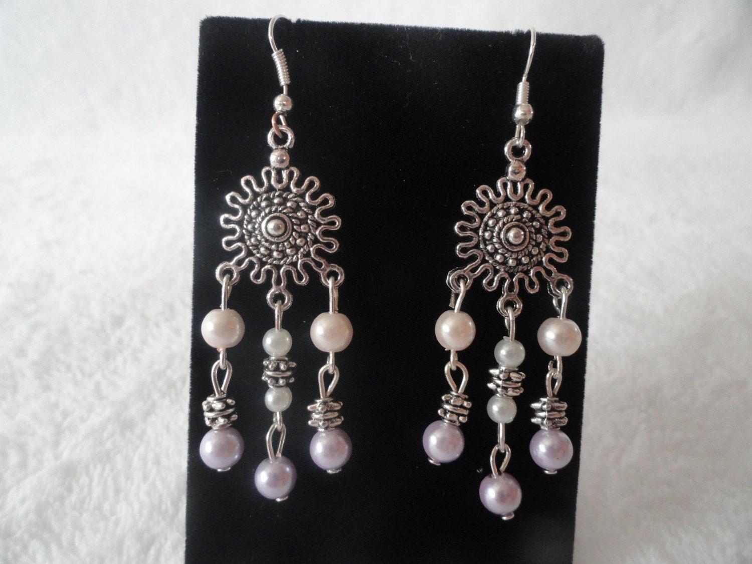 Silver Plated Dangle Earrings