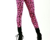 Pink Weed Leggings
