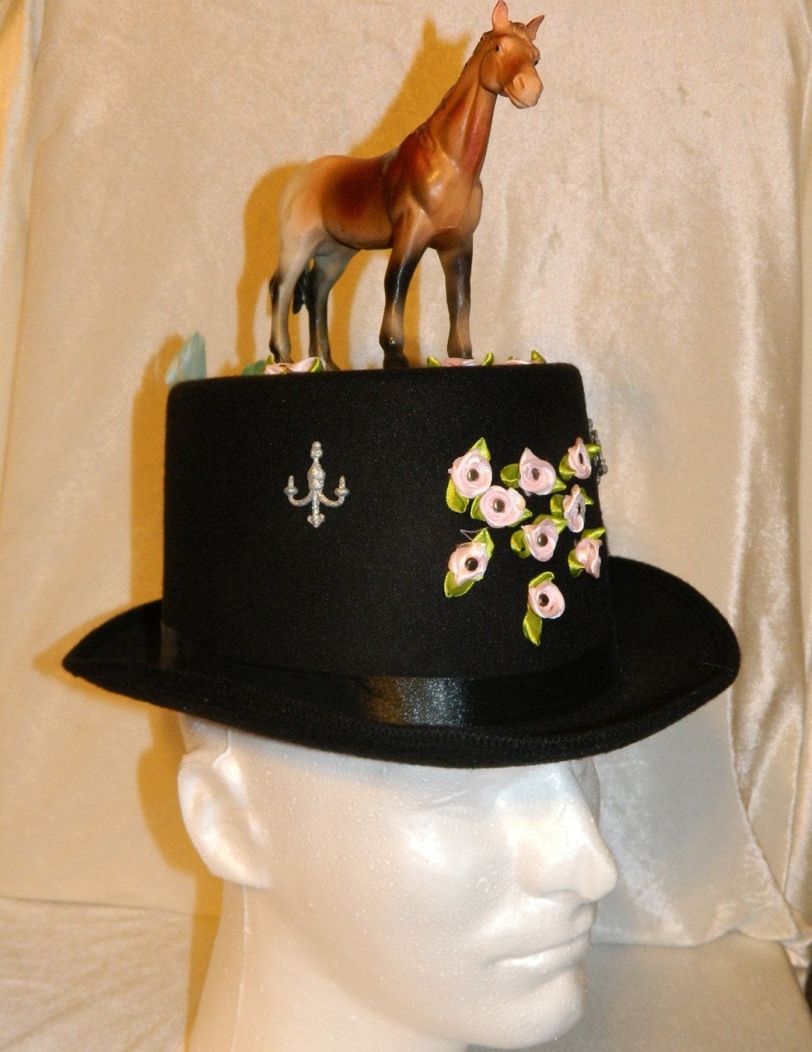 Buy top hats Hats - Gothic STEAMPUNK Top Hat. Horse Hat. Hat VICTORIAN Top Hat. COACHMAN Dickens Hat. Race Day