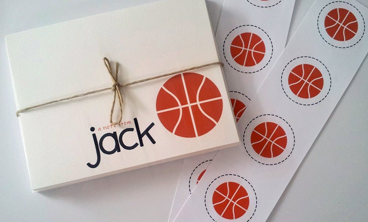 Envelope Seals - Round Stickers to Match Personalized Stationery Note Cards - Any Design In My Shop - Perfect for Easter Basket
