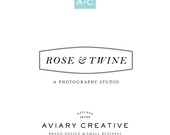 Boutique Pre-made Logo Design "Rose & Twine"