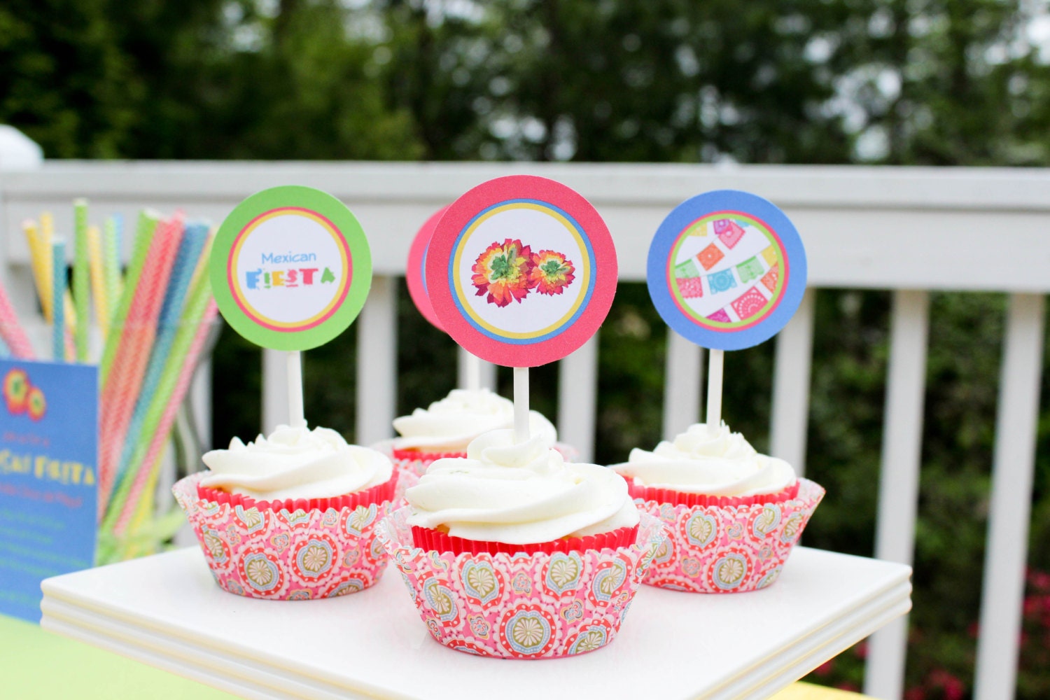Mexican Fiesta Party Toppers - Instant Download Il_170x135
