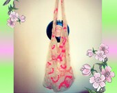 Sheer Floral Free Spirit Satchel