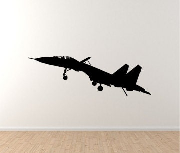 F-15 Fighter Jet Vinyl Wall Decal