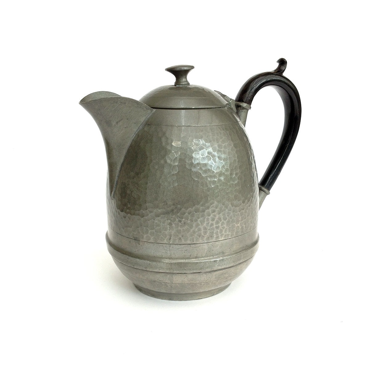 A vintage Pewter Coffee Pot from 1930s
