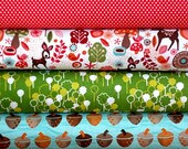 Woodland Fabric -  4 Fat Quarter Bundle