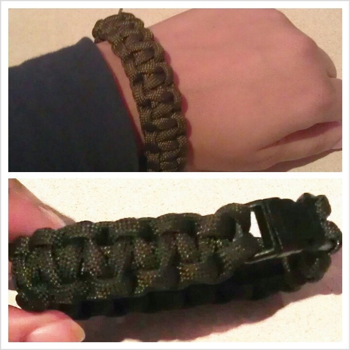 Single Thread Paracord Bracelet-One Color