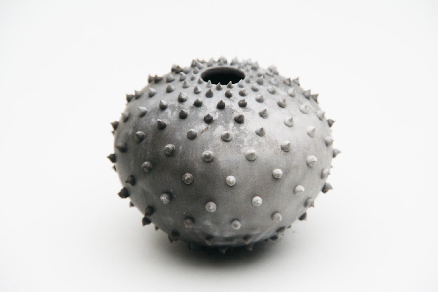Spiked Ceramic Pot - Sawdust Fired
