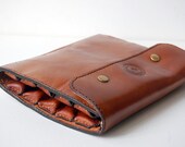Handmade Leather Make Up Case