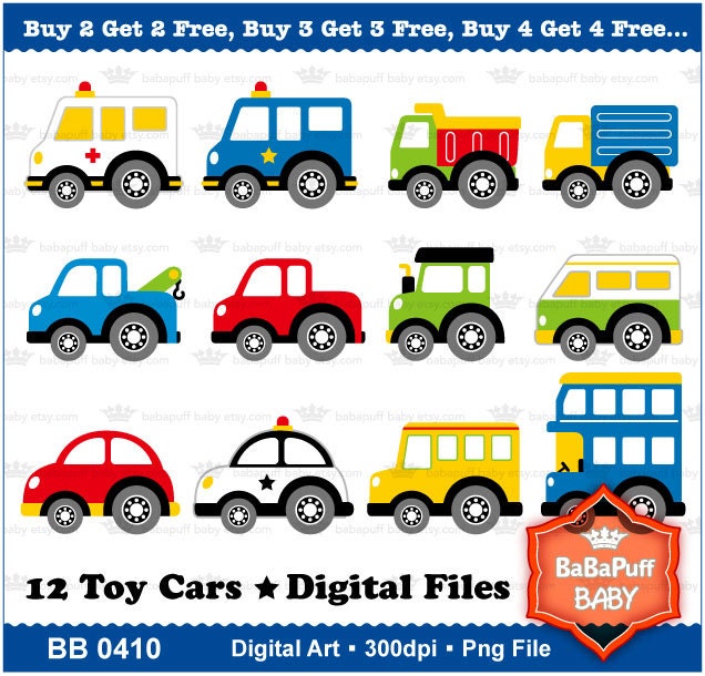 Toy Cars Set 2 ---- Personal and Small Commercial Use ---- BB 0410