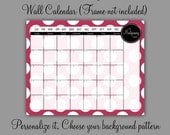 SALE - New Wall Calendar - Dry Erase - 16 x 20