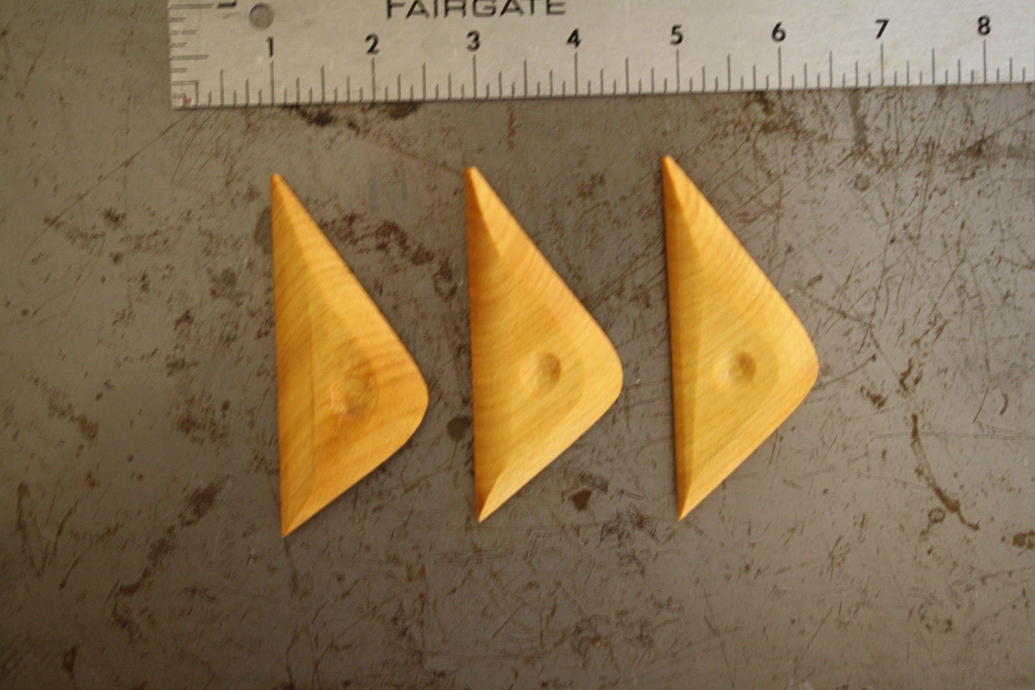 One Yellow Heart Pottery Tool