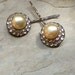 Unique Bridal Vintage Lisner Pearl Rhinestone Bobby Pin