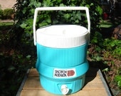 Vintage Turquoise Skotch Kooler