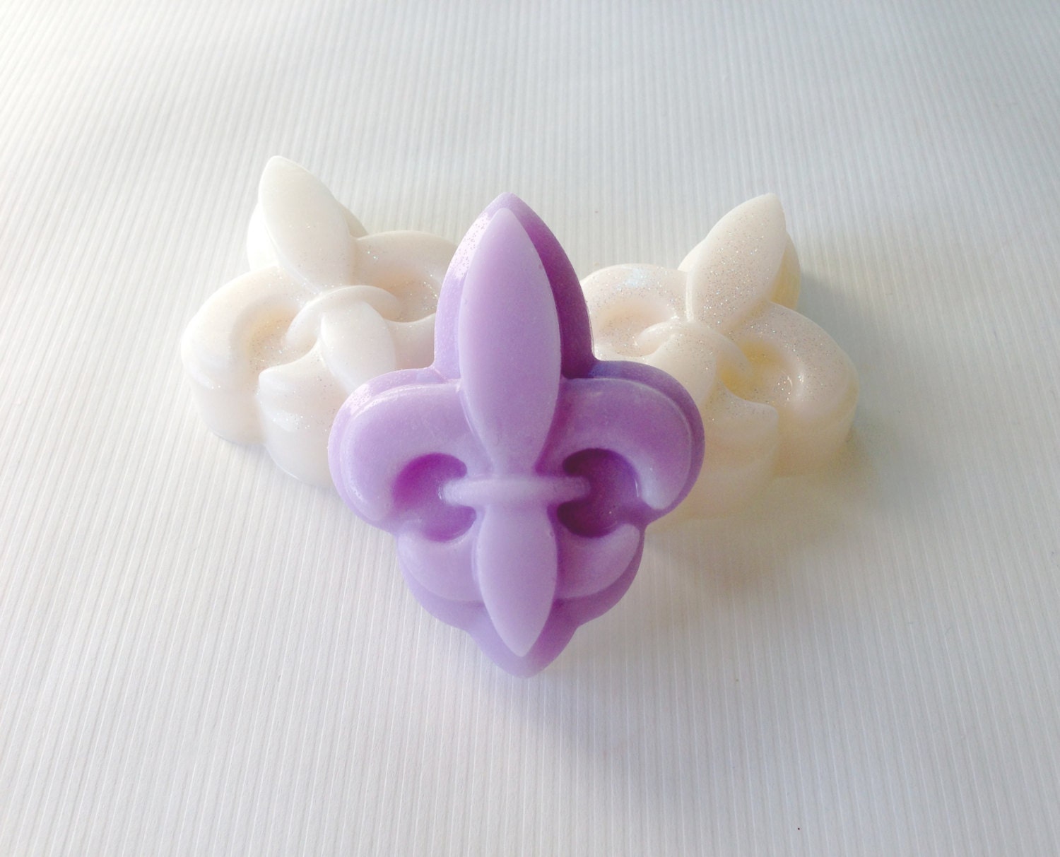 Fleur de Lis Soap - Set of 10 - Wedding Favors