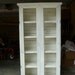 Distressed Bookcase with doors