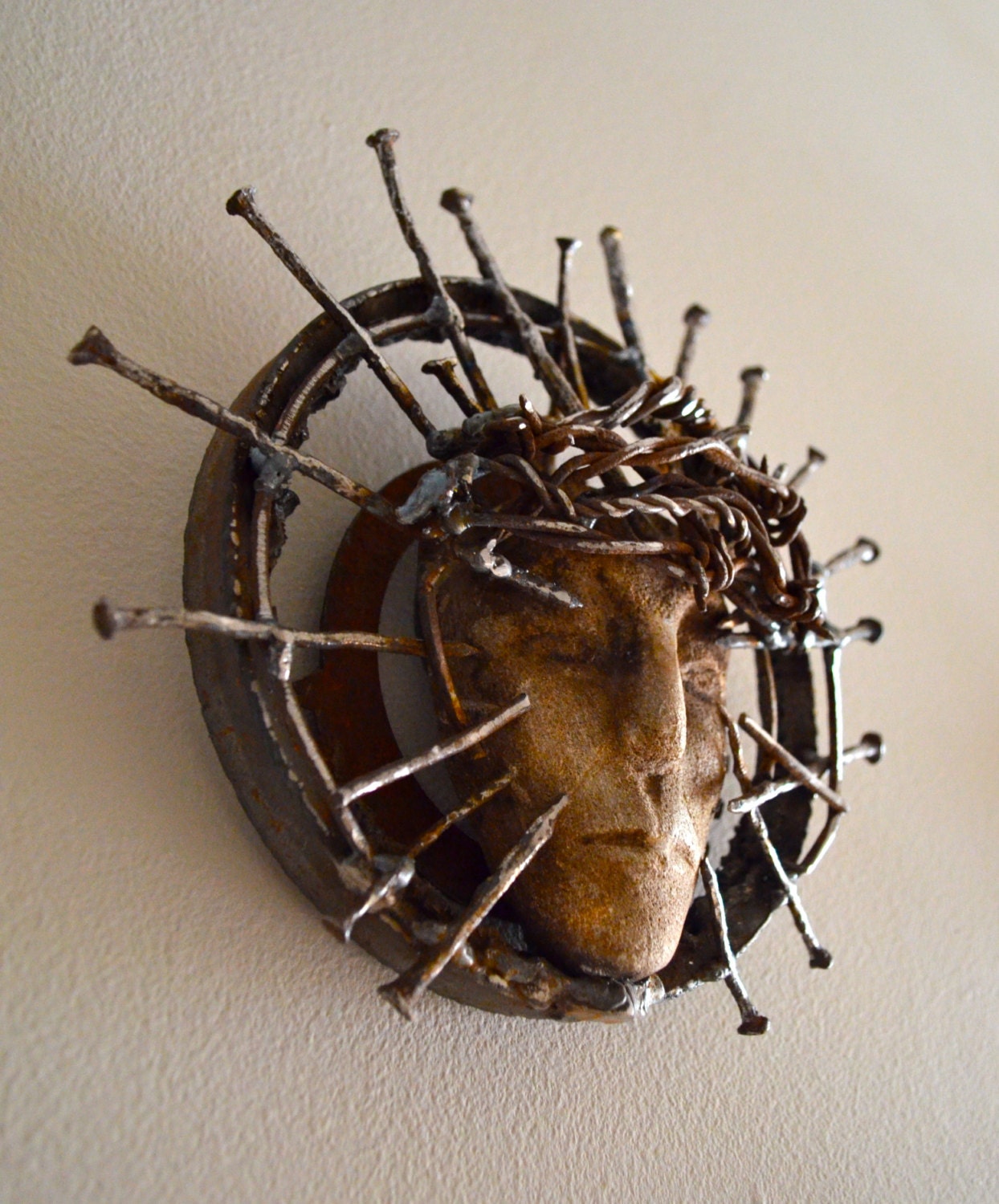 The Weight of the World, Head of Christ/Crown of Christ Sculpture