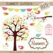 50 % OFF - Digital Clipart - Summer Garden (DC-5097) - Instant Download
