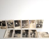 Vintage Ladies in 1930s portraits-Set of 11 fashion poses