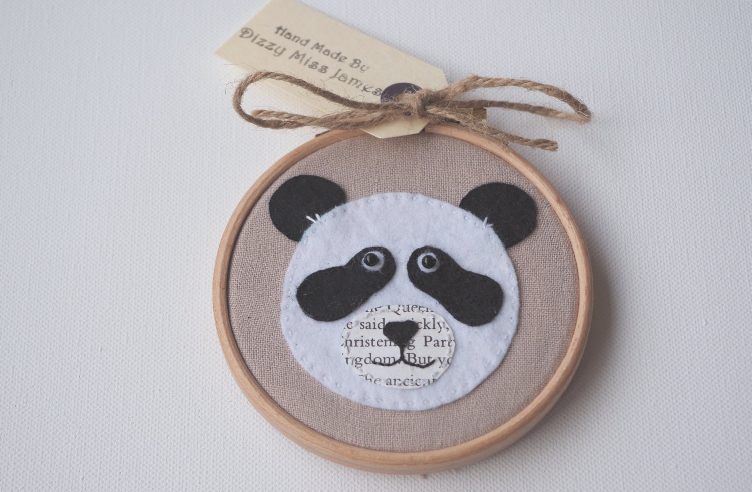 Any 4 Inch Embroidery Hoop Wall Art on Special Offer 3 for 26 pounds