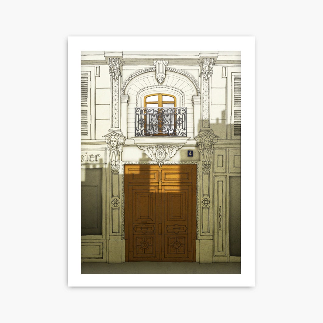 Paris illustration - Fight for the light - Fine art illustration - Fine art prints - Art Posters - Paris art,Paris decor,Wall art,wall decor