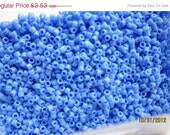 25% OFF Miyuki Delica Beads, Size 11/0, Opaque Medium Navy Blue, DB-0730 - 5 grams