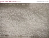 25% OFF Miyuki Delica Beads, Size 11/0, Matte White, DB-0351 - 5 grams