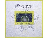 Mini Fiber Art Quilt Wall Hanging Home and Living Decor
