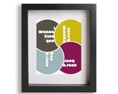 I Believe In A Thing Called Love / The Darkness - Music Lyric Art Print - wall decor, typography print, gift idea, wall art