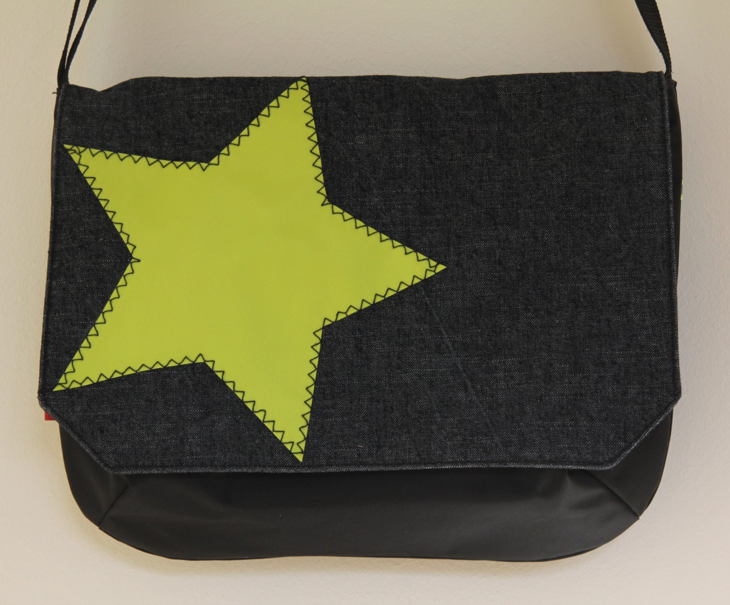 Messenger bag for school children: I am a star