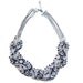 Statement Necklace bib - Chunky Love rocks necklace