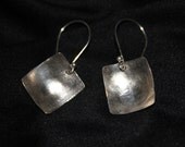 Fine Jewelry Earrings, Metalwork Earrings, Sterling Silver Dangle Earrings, Fashion Earrings, Handmade Silver Earrings