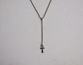 Silver Ankh Chain Rosary.