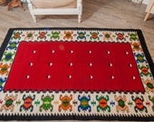 Vintage Hand Woven Rug Runner, Turkish Traditional Rug Runner, Pure Organic Wool Rug Runner, Oriental Rug Runner