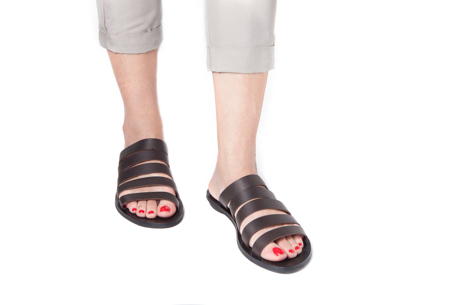 SHOES ON SALE, Brown sandals, Straps sandals, Leather shoes, Handmade shoes, Women shoes