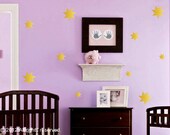 Rapunzel / Tangled Inspired Royal Sun Insignia Wall Decal / Stickers for Girl's Room